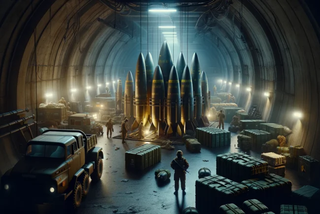 Un Stock d'Armes Nucléaires Russe en Biélorussie : Réalité ou Fiction ? 6 Image d'un stock d'armes nucléaires découvert en Biélorussie.