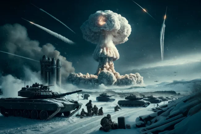 Guerre en Ukraine : la Russie lance des exercices militaires incluant l'usage d'armes nucléaires tactiques à proximité de la frontière 8 Image d'exercices militaires impliquant des armes nucléaires tactiques.