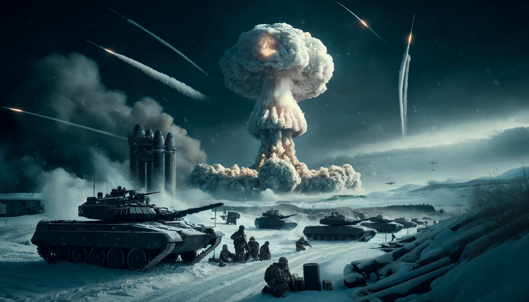 Guerre en Ukraine : la Russie lance des exercices militaires incluant l'usage d'armes nucléaires tactiques à proximité de la frontière 7 Image d'exercices militaires impliquant des armes nucléaires tactiques.